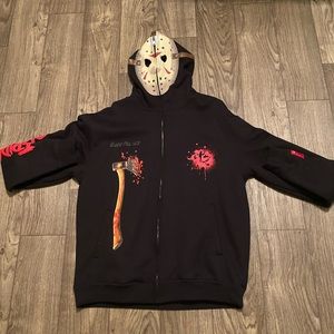 Friday The 13th Jason FullZip Hoodie